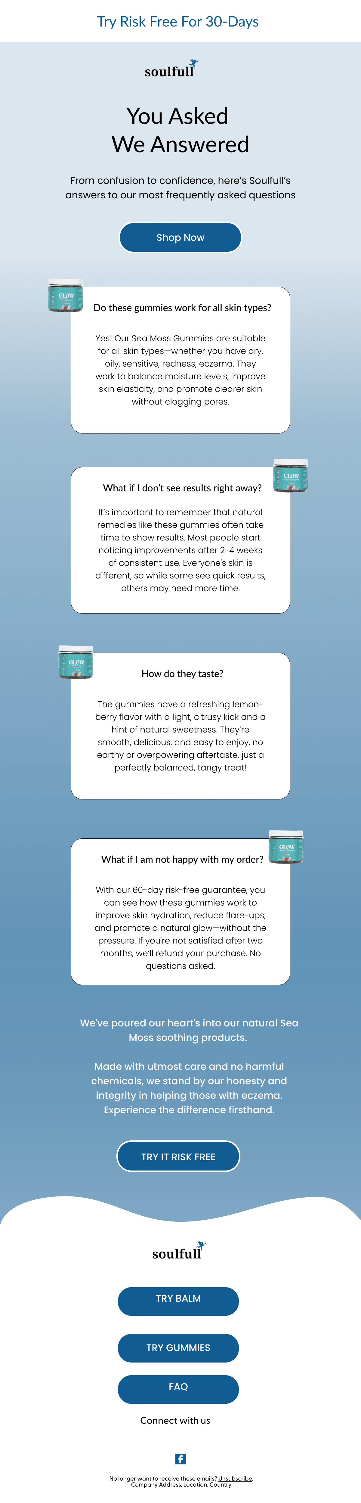Email campaign design by Supersonic Mails